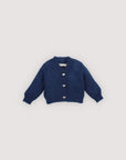 The New Society Blue Knit Cardigan Set