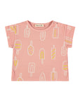 Baby Clic Gelato Pink Shorts Set
