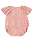 Baby Clic Gelato Pink Romper