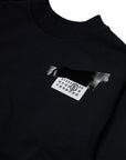 Maison Margie Black Felpa Sweater