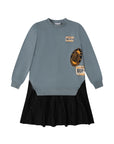 Bopop Light Blue License Dress
