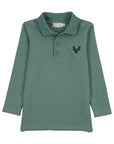 Bopop Light Blue License Long Sleeve Polo