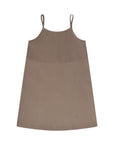 Bopop Taupe Herringbone Mock Neck Jumper Set