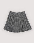 The New Society Grey Check Martina Short Skirt