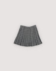 The New Society Grey Check Martina Short Skirt