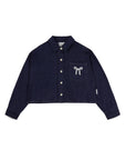 Mipounet Mariane Denim Shirt With Skirt