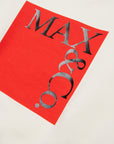 Max And Co Red Square Sweatshirt