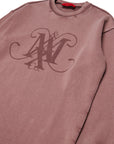 Max And Co Mauve Logo Sweat Dress