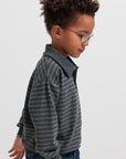 MarMar Copenhagen Forest Stripe Polo Sweatshirt