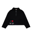 No21 Half Zip Felpa Sweatshirt