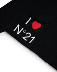 No21 Half Zip Felpa Sweatshirt