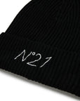 No21 Black Beanie