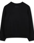 Lanvin Black Logo Crewneck Sweatshirt