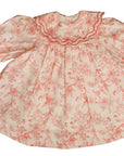 Noma Coral Toile Print Dress