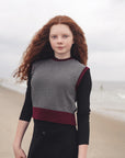 Gem Black Front Buckle Skirt