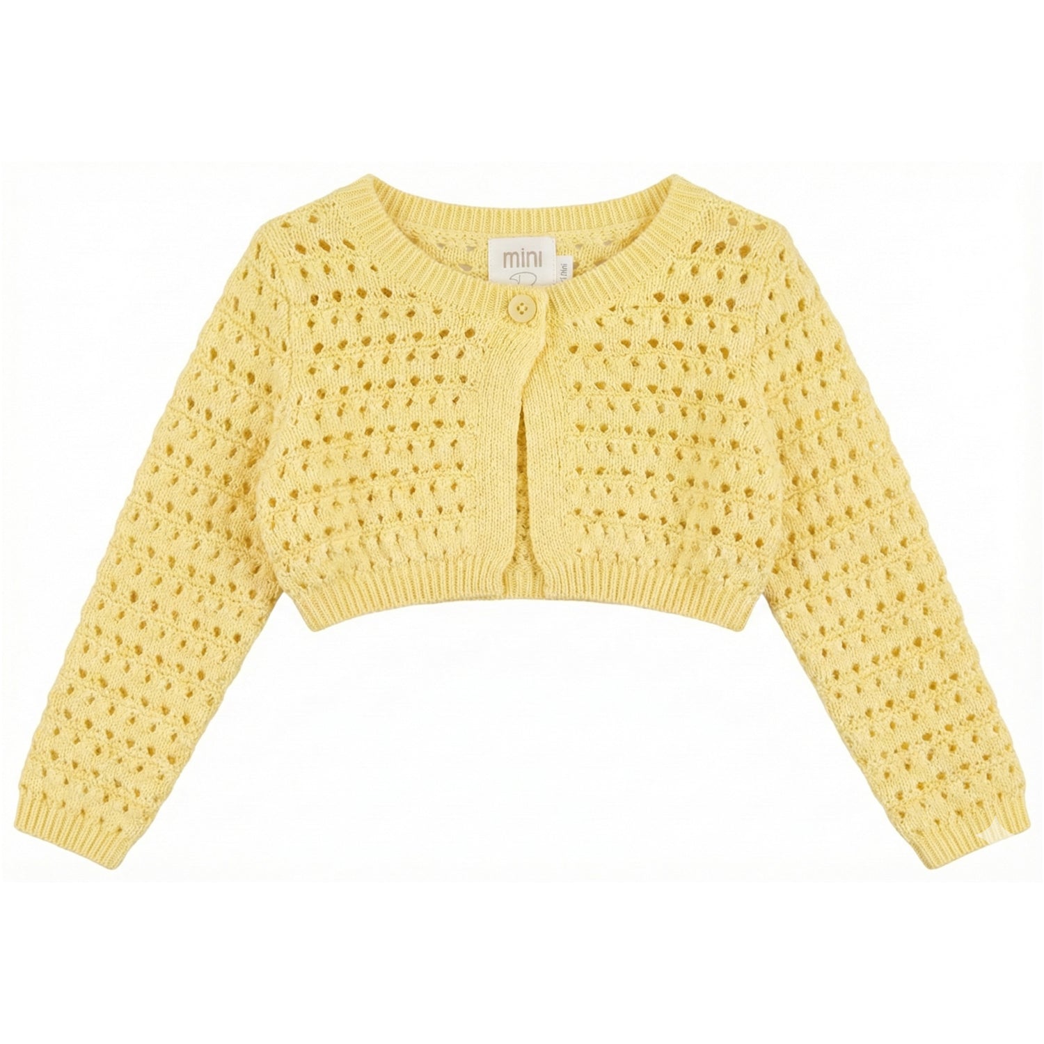 blue dress yellow cardigan Color Block Cardigan daffodil main image 1