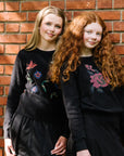 Prairie Teen Black Dorothy Sweater
