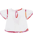 Pucci Ruffle Sleeve T-Shirt