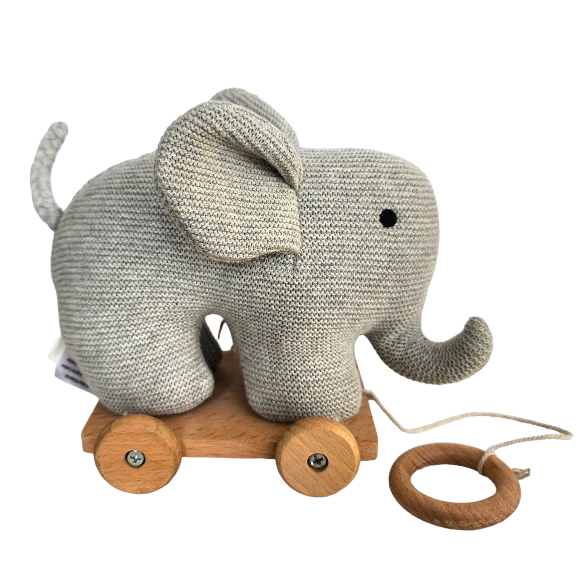 Viverano Stuffed Elephant Pully
