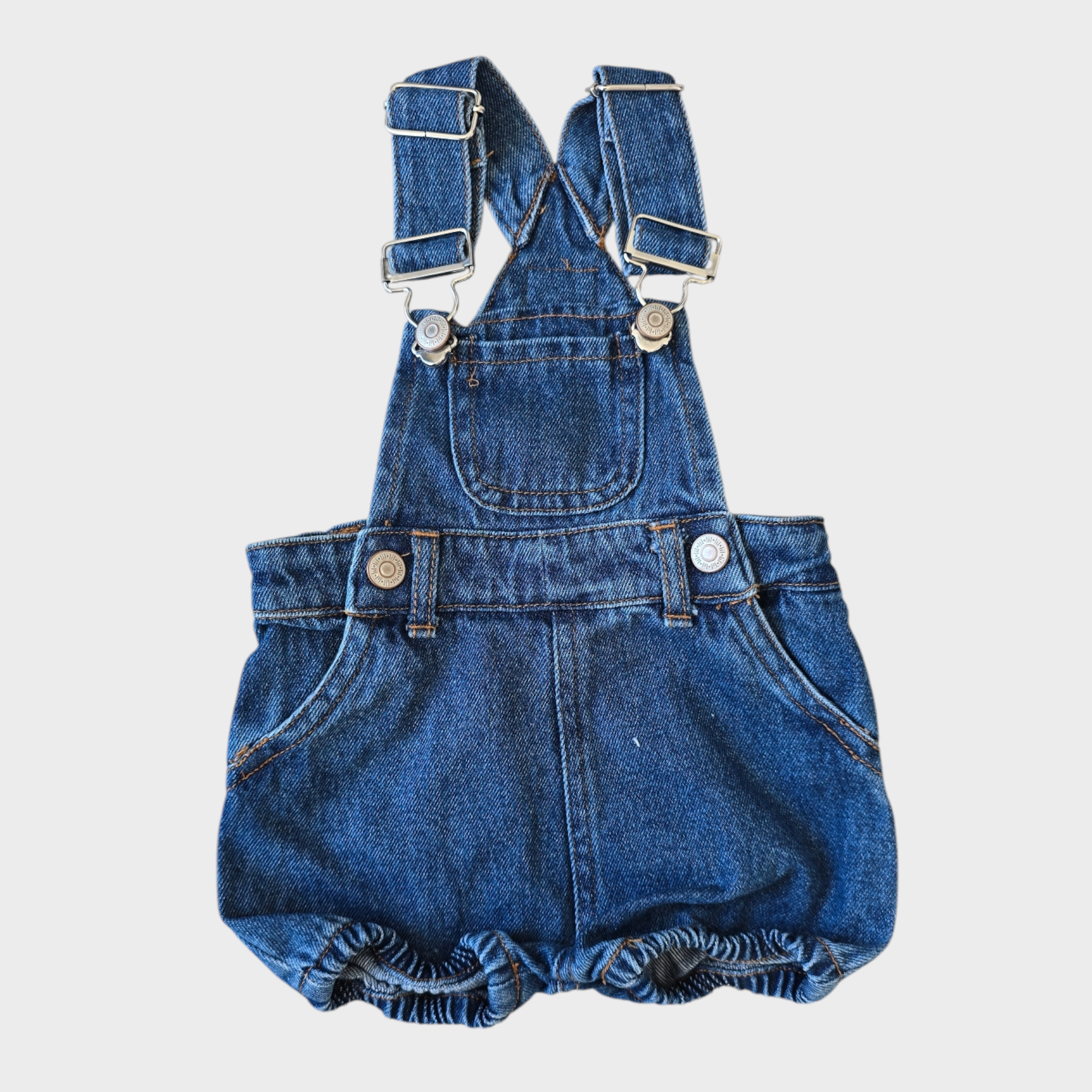 Lil Legs Bicycle Overalls - Blue Lil Legs Bicycle Overalls - Blue