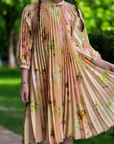 Christina Rhode Pleated Garden Dress