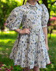 Jessie And James Floral Glistening Dress