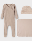 MarMar Copenhagen Soft Beige Footie Set