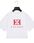 Escada White Short Sleeve T-Shirt