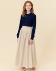 Soir Natural Laura Maxi Skirt