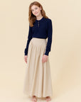 Soir Natural Laura Maxi Skirt