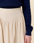 Soir Natural Laura Maxi Skirt
