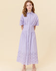 Soir Lavender Eva Dress