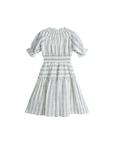 Cera Una Volta Blue Stripes Evelina Dress