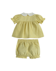 Cera Una Volta Yellow Eugenia Bloomer Set