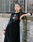 Sweet Threads Teen Black Morgan Dress