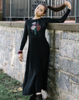 Sweet Threads Teen Black Morgan Dress