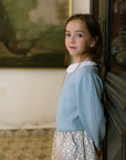 Cera Una Volta Dusty Blue Selene Knit Top