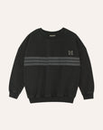 Campamento Grey Washed Stripes Sweatshirt