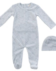 Kipp Blue Flying Ribbon Footie Set