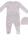 Kipp Pink Flying Ribbon Footie Set