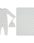 Kipp Petits Amis Pink Footie Set