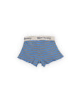 The New Society Midnight Stripes Baby Shorts Set