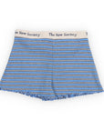 The New Society Midnight Stripes Shorts Set