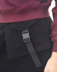 Degree Black Cargo Pocket Skirt