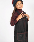 Kix Denim Stitch Jumper With Turtleneck