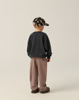 Campamento Grey Washed Stripes Sweatshirt