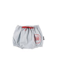 Loud Eyes Logo Print Striped Bloomer Set