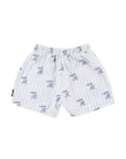 Loud Beach Bed Striped Shorts Set