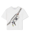 Marc Jacobs Ivory Pocket Book T-Shirt