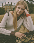 Tea Teen V-Neck Color Block Top